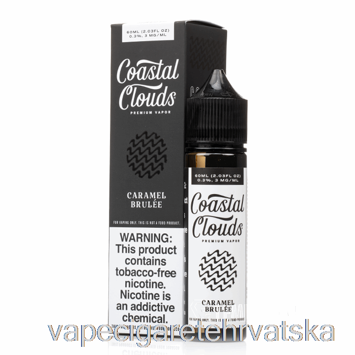 Vape Hrvatska Caramel Brulee - Obalni Oblaci Co. - 60 Ml 0 Mg